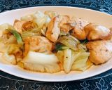 簡単☆鶏胸肉と野菜のカレー炒め作り方5写真