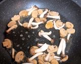 ♡サーモンときのこのさっぱりパスタ♡作り方5写真