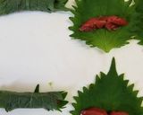 豚バラでこってり爽やか⭐梅しその肉巻き作り方1写真