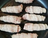 豚バラでこってり爽やか⭐梅しその肉巻き作り方4写真
