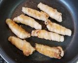 豚バラでこってり爽やか⭐梅しその肉巻き作り方5写真