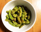 茹でる必要なし 生枝豆の燻製作り方7写真