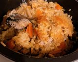 鯖缶ときのこのご飯作り方5写真