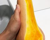 簡単かぼちゃスープ(バターナッツ)作り方1写真