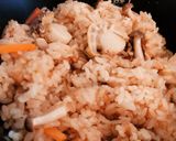 ホタテときのこの炊き込みご飯作り方6写真