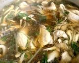 舞茸と豚肉のあったかおうどん作り方3写真