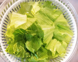 簡単副菜⭐レタスと塩昆布のごまポン和え⭐作り方1写真