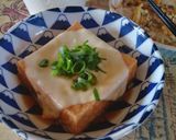 厚揚げチーズ蒸し(レンジで簡単)作り方3写真