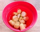 レンジで！里芋と豚肉のコロコロ甘辛煮作り方3写真