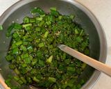 揚げずに鶏肉の唐揚げ&ニラソース和え作り方2写真