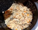 シーチキンとたっぷりきのこの炊き込みご飯作り方5写真