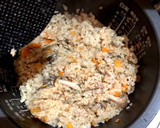 シーチキンとたっぷりきのこの炊き込みご飯作り方5写真