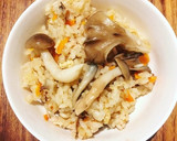 シーチキンとたっぷりきのこの炊き込みご飯作り方6写真
