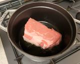 ストウブで作る豚の肩ロースの無水ロースト作り方2写真