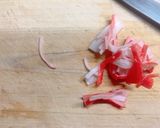 茹で蕎麦の残りで♪ 蕎麦サラダ作り方5写真