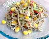 茹で蕎麦の残りで♪ 蕎麦サラダ作り方8写真