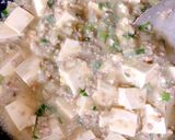 簡単♪生姜香る 白い麻婆豆腐作り方5写真