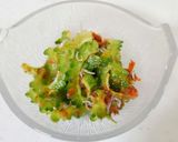 ゴーヤの梅肉和え作り方10写真