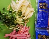 白菜の漬物の冷麺作り方1写真