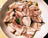 レンチン！なす豚おろしポン酢作り方4写真