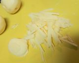 【カリカリポテトのガーリックチーズ焼き】作り方2写真