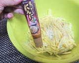 【カリカリポテトのガーリックチーズ焼き】作り方3写真