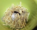 【カリカリポテトのガーリックチーズ焼き】作り方4写真