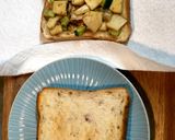 エリンギと夏野菜のバジルサンドイッチ作り方4写真