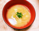 じゃがいもと玉ねぎの味噌汁作り方4写真