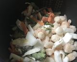 雑な海鮮粥の炊飯器での作り方作り方3写真