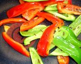 カレーに！ピーマンとパプリカのクミン炒め作り方4写真