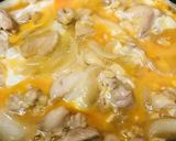 鶏むね肉の●ぶっかけ系親子うどん作り方3写真