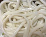 毎日の納豆●ぶっかけ納豆ネギうどん作り方1写真