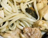 越前はまな味噌の●みそ炒め焼きうどん作り方4写真