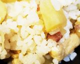 さつまいもの炊き込みご飯作り方6写真