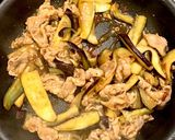 豚肉とナスの甘辛味噌炒め作り方7写真