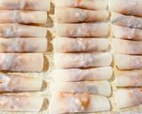 ♪餃子の皮で節約/辛旨キムチーズ巻き揚げ作り方6写真