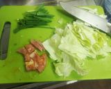 ノビノビカップ坦々麺で坦々素麺風w作り方2写真