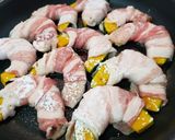 絶対美味しい！かぼちゃの中華風肉巻き作り方2写真
