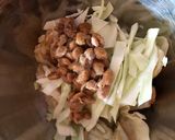 納豆と餃子のスタミナまぜご飯作り方2写真