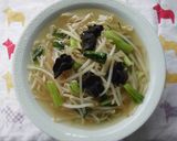 もやし大量消費のタンメン♪作り方3写真