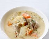 定番料理、ルゥ不要【クリームシチュー】作り方10写真