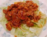 味付け牛カルビとキャベツの、スタミナ炒め作り方4写真