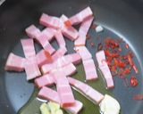 豚もつとひよこ豆のスペイン風トマト煮込み作り方3写真
