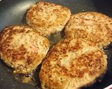 豆腐で増量☆冷めてもしっとりハンバーグ作り方13写真