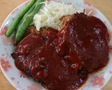 豆腐で増量☆冷めてもしっとりハンバーグ作り方20写真