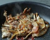 簡単ひとり飯☆豚バラのカリッカリ丼作り方3写真