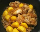 鶏モモ肉とインカのめざめの甘辛焼き！作り方7写真
