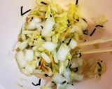 浅漬け。白菜の浅漬けをお茶漬けの素で、作り方4写真