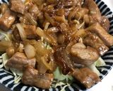 トンテキ丼作り方6写真